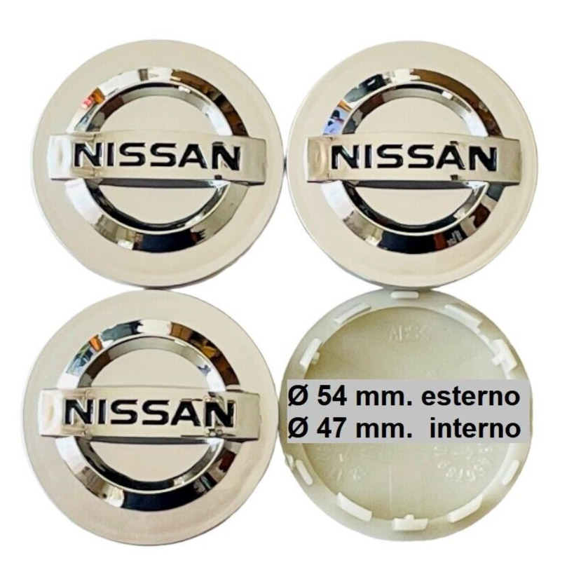 Tappi Centrali Ruota Auto 4 Tappi Coprimozzi Per Opel Karl Rocks 2018-2019 - Emblema Ruota, Nero, 60 Mm Ricambi Auto Accessori - 12