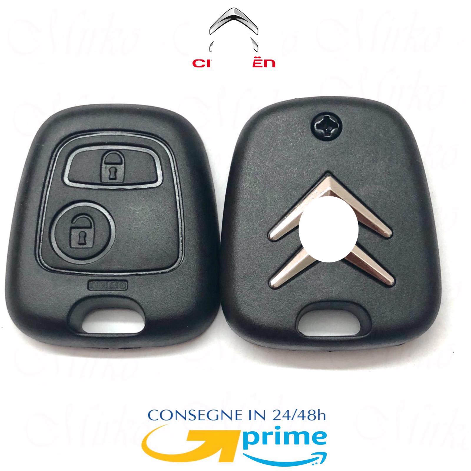 Guscio Chiave Auto 2 Pulsanti Per Citroen C1/C2/C3 (2003-2006) E Peugeot 307/407/Partner – Senza Elettronica - 2